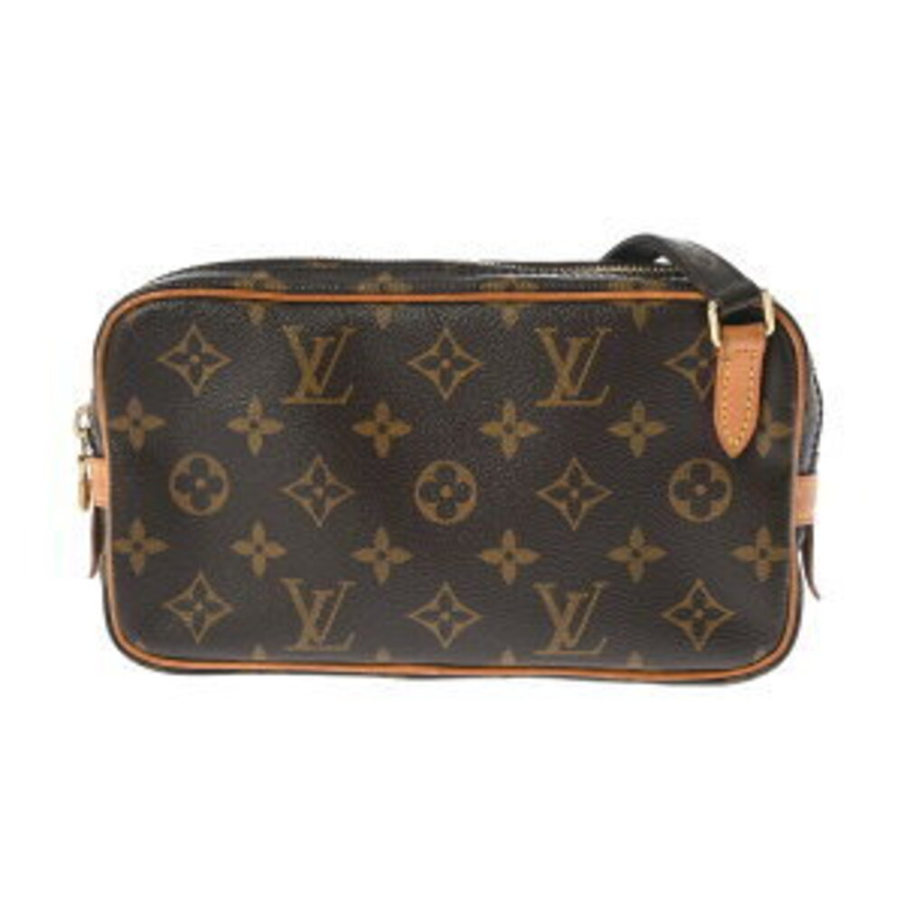 Louis Vuitton Monogram Marly Bandouliere Brown Canvas Shoulder Bag